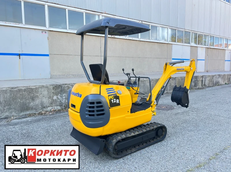 Багер Komatsu PC12R / Като Нов!!!, снимка 5 - Индустриална техника - 47214683