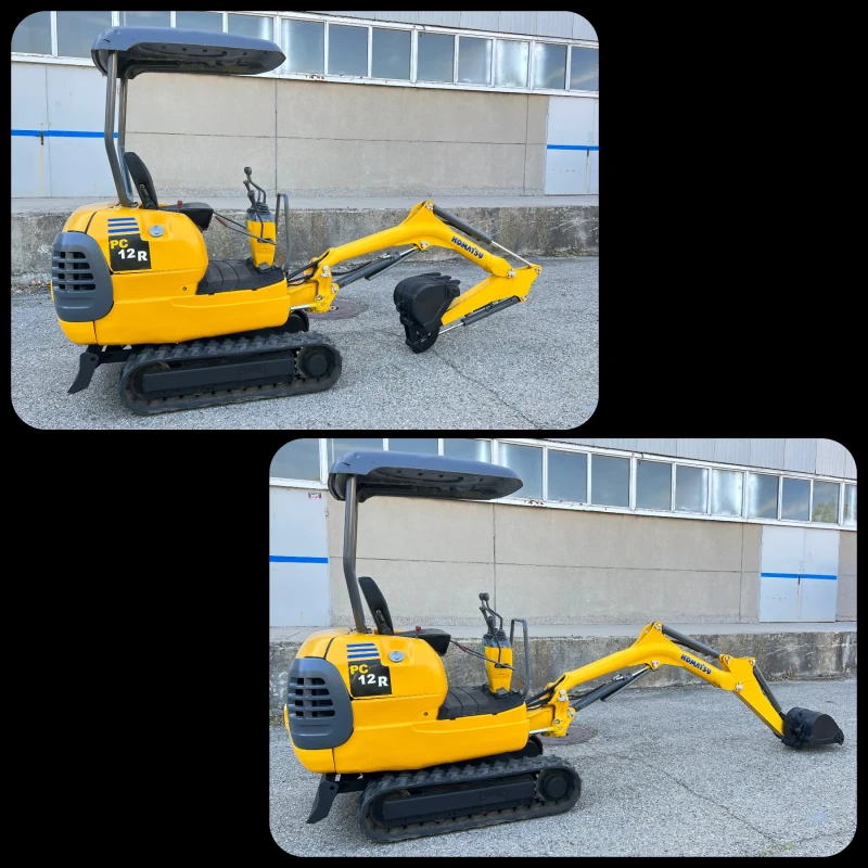 Багер Komatsu PC12R / Като Нов!!!, снимка 14 - Индустриална техника - 47214683