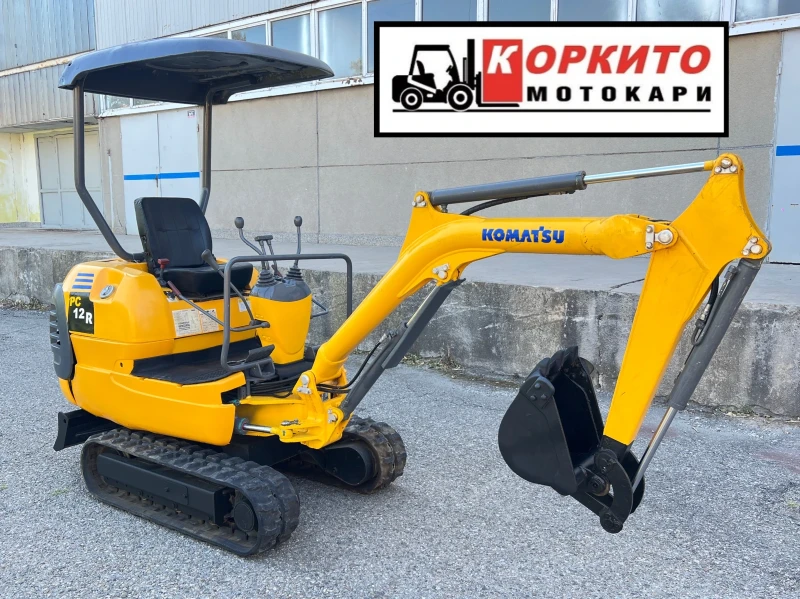 Багер Komatsu PC12R / Като Нов!!!, снимка 7 - Индустриална техника - 47214683