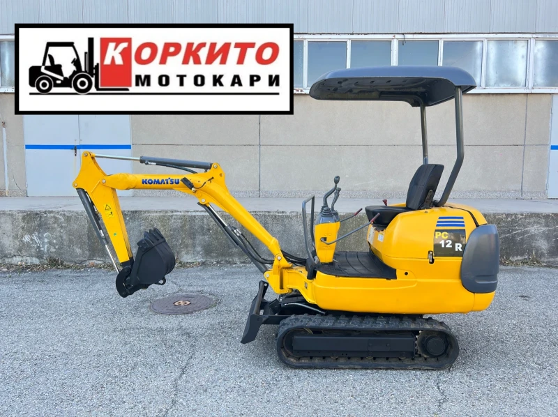 Багер Komatsu PC12R / Като Нов!!!, снимка 2 - Индустриална техника - 47214683