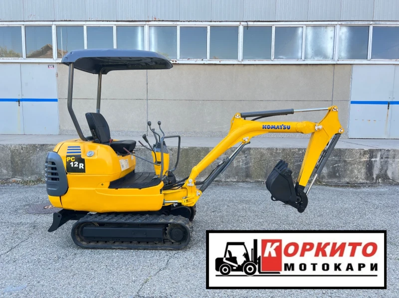 Багер Komatsu PC12R / Като Нов!!!, снимка 6 - Индустриална техника - 47214683