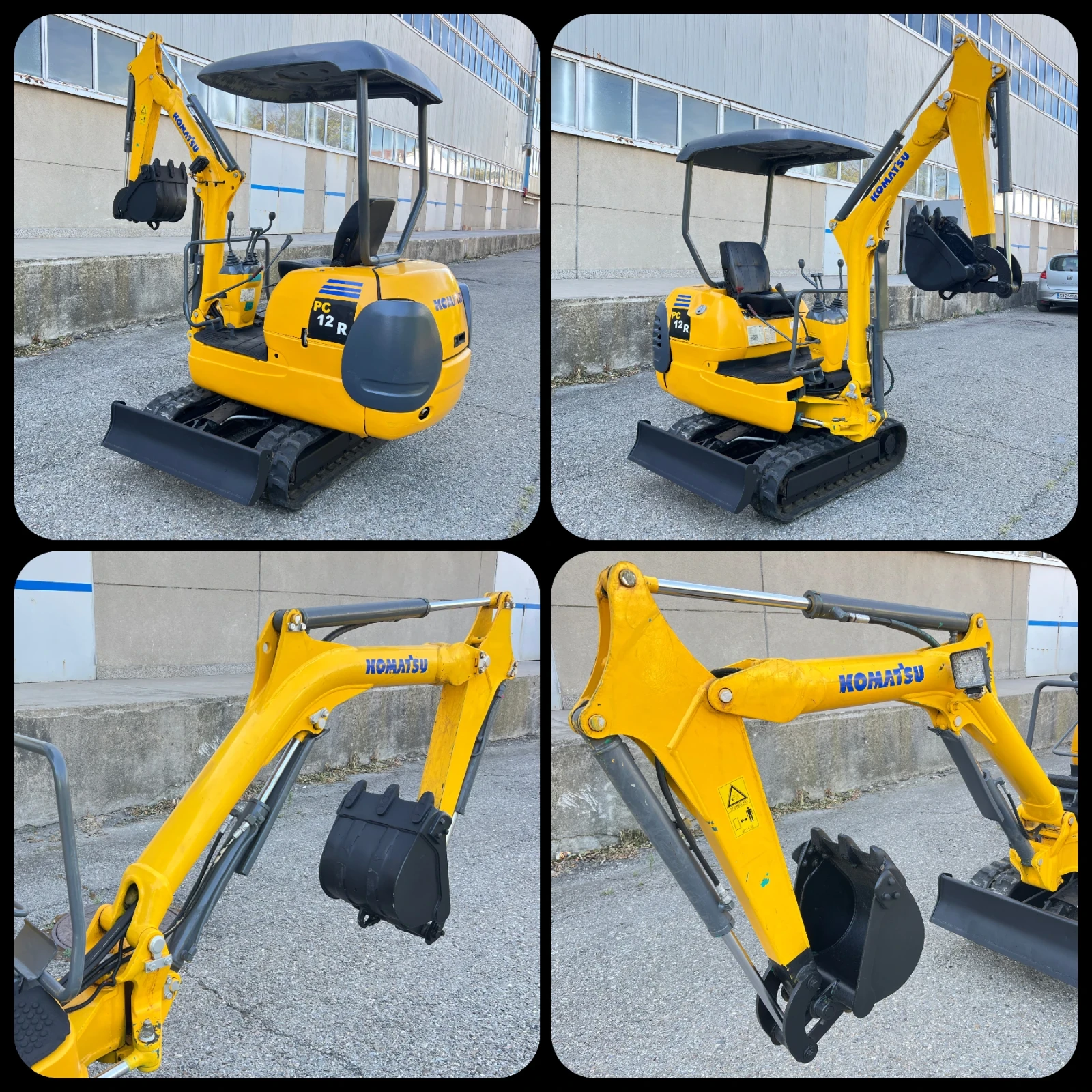  Komatsu PC12R /  !!! | Mobile.bg   13