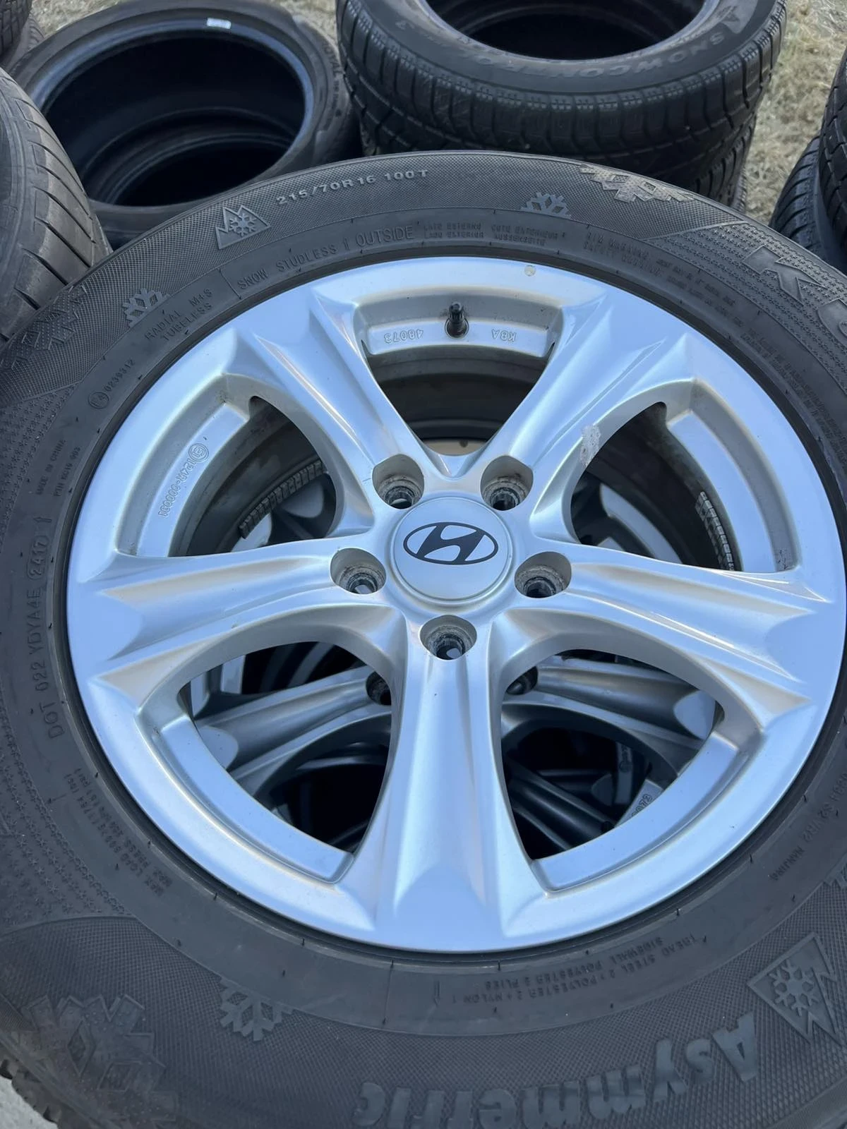 Гуми с джанти Kumho 215/70R16