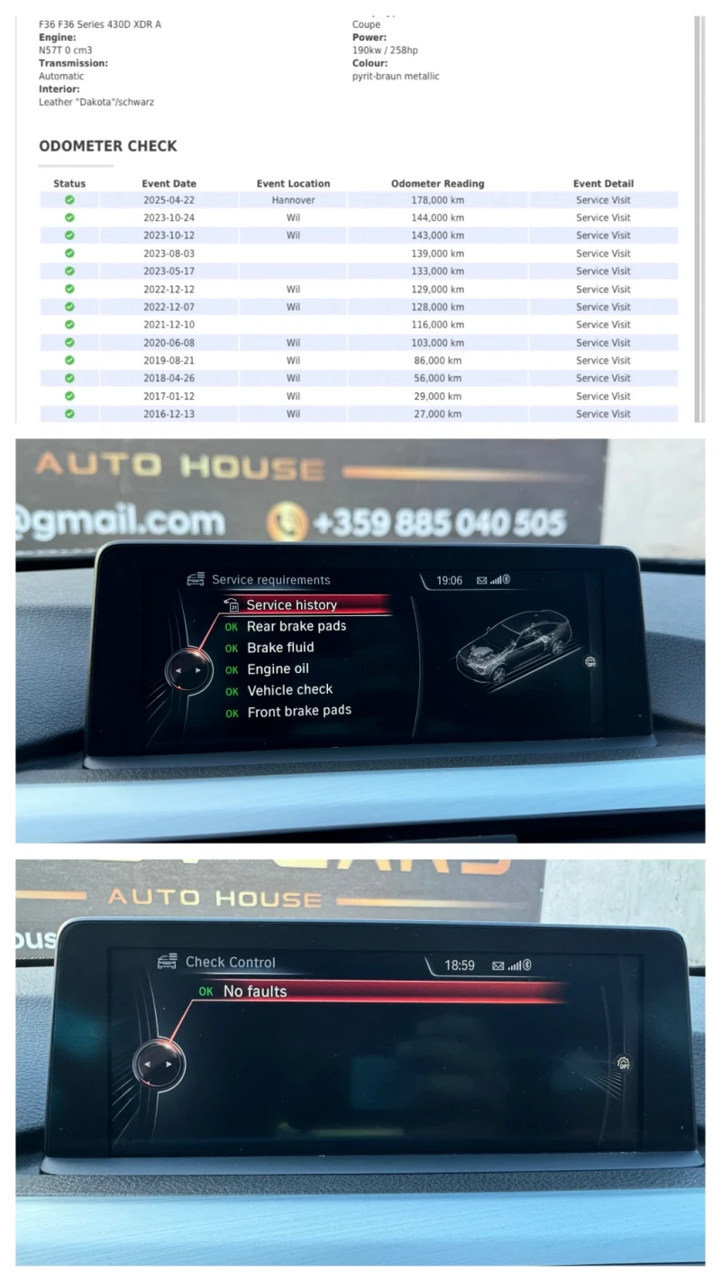 BMW 430 GranCoupe/M-pack/3.0/xDrive/Individual!/ШВЕЙЦАРИЯ!, снимка 14 - Автомобили и джипове - 51581748