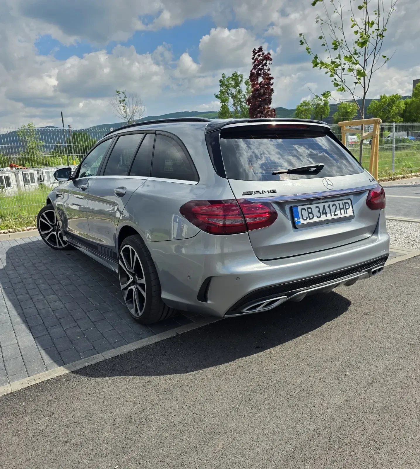 Mercedes-Benz C 180 AMG пакет, TV, WAZE, CAR PLEY ANDROID, снимка 5 - Автомобили и джипове - 54645222