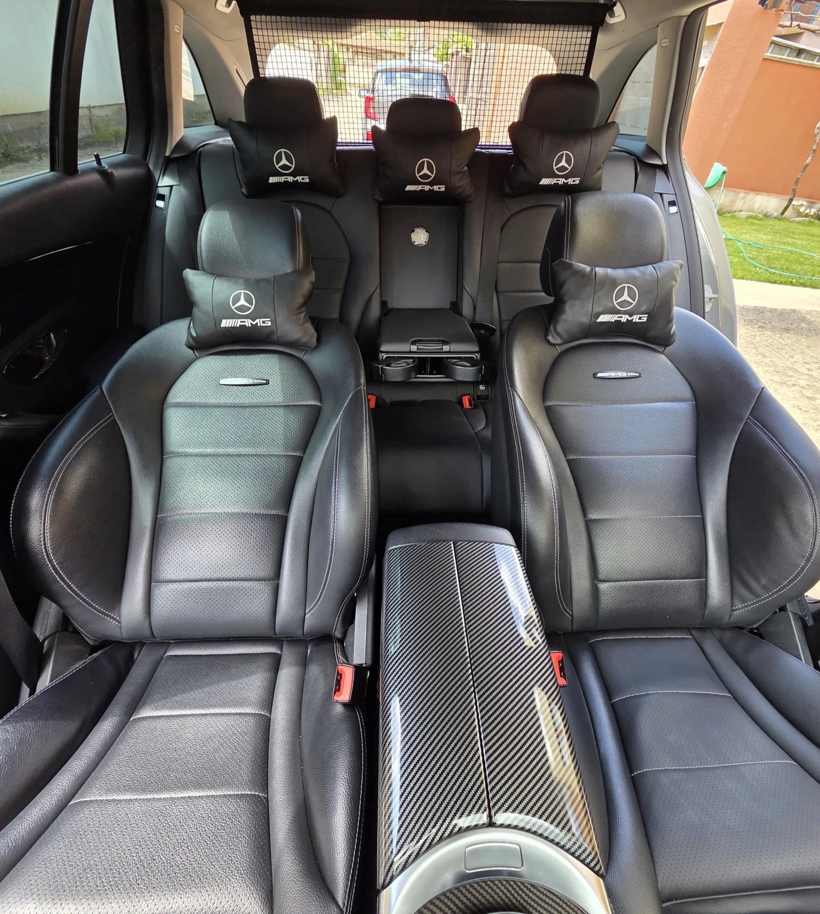 Mercedes-Benz C 180 AMG пакет, TV, WAZE, CAR PLEY ANDROID, снимка 16 - Автомобили и джипове - 54645222
