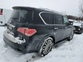 Infiniti QX80 * 4WD 4dr 8 Passenger * CARFAX * ЦЕНА ДО БГ, снимка 3