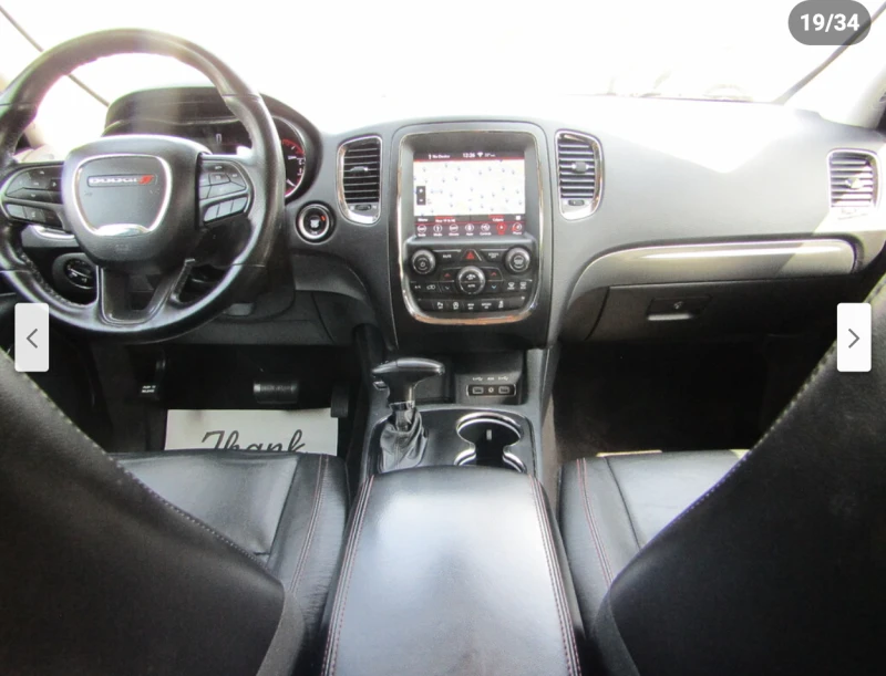 Dodge Durango GT* 3.6* V6* 8ZF* ПОДГРЕВ* КАМЕРА* КЕЙЛЕС* LANE* A, снимка 9 - Автомобили и джипове - 52526810