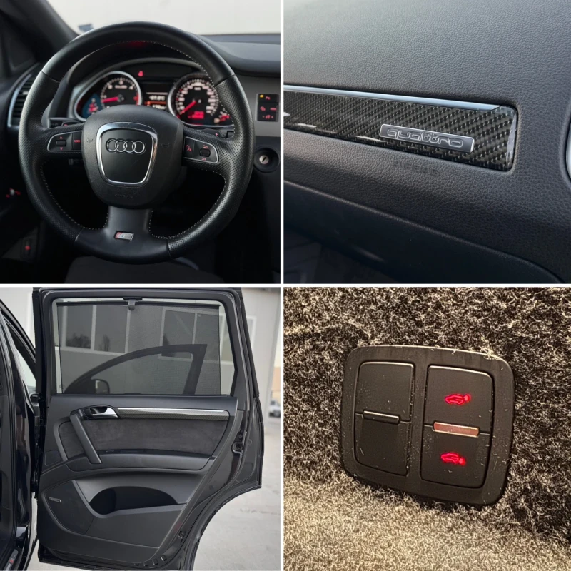 Audi Q7 4.2TDI/8ZF/3xTV/6+ 1/PANO/CARBON/KEYLESS GO, снимка 12 - Автомобили и джипове - 53470426