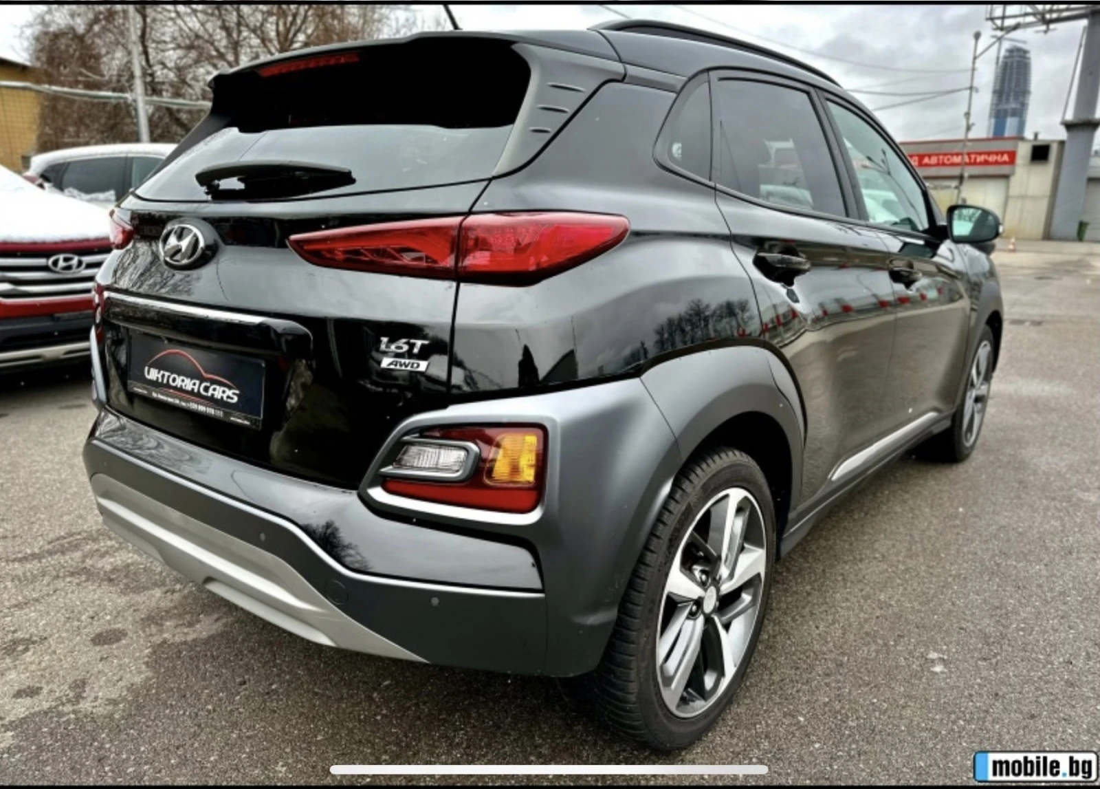 Hyundai Kona 1.6T 4х4 КАМЕРА* KOЖА* НАВИГАЦИЯ* HeadUp* HTRAC - изображение 5