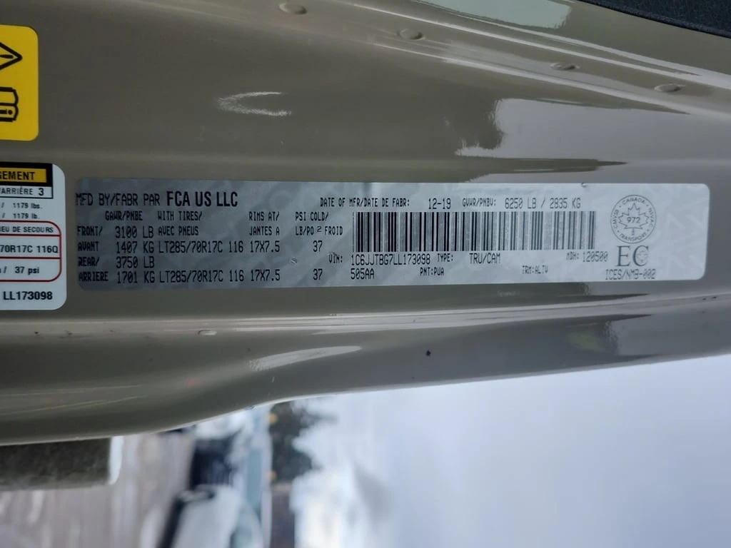 Jeep Gladiator RUBICON CREW CAB SHORT BED  CARFAX - изображение 7