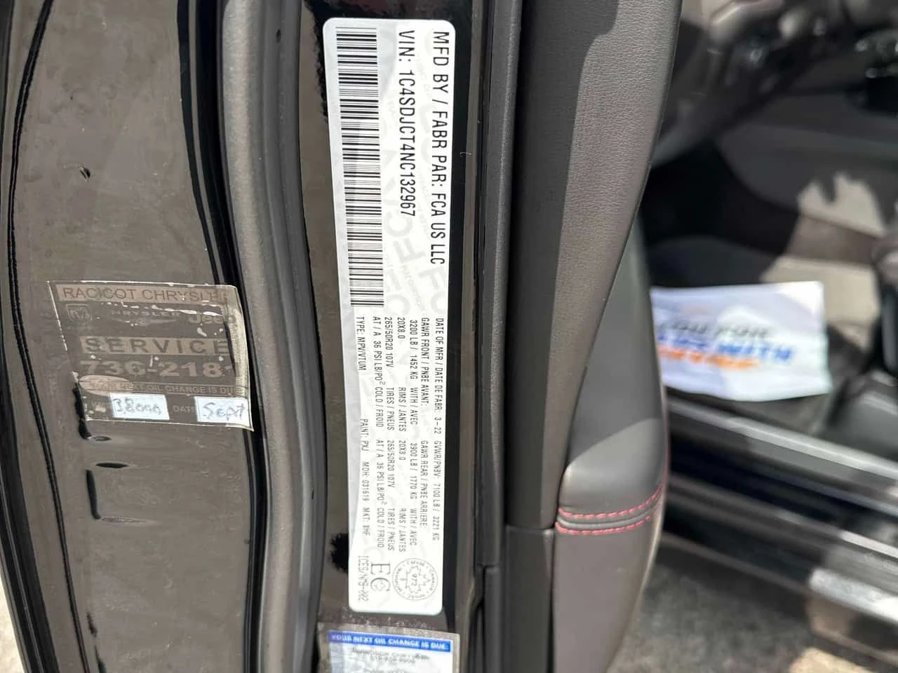 Dodge Durango R/T Plus AWD /CARFAX/ОБДУХВАНЕ, снимка 17 - Автомобили и джипове - 53998650