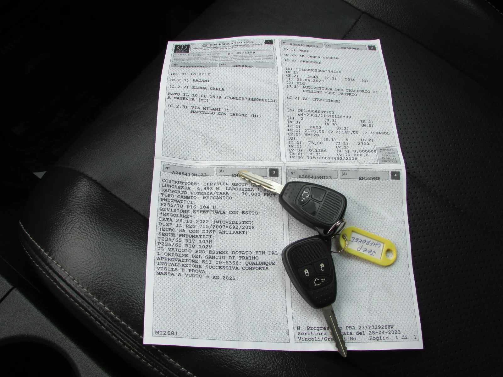 Jeep Cherokee 2.8CRDI EURO5, снимка 14 - Автомобили и джипове - 54091566