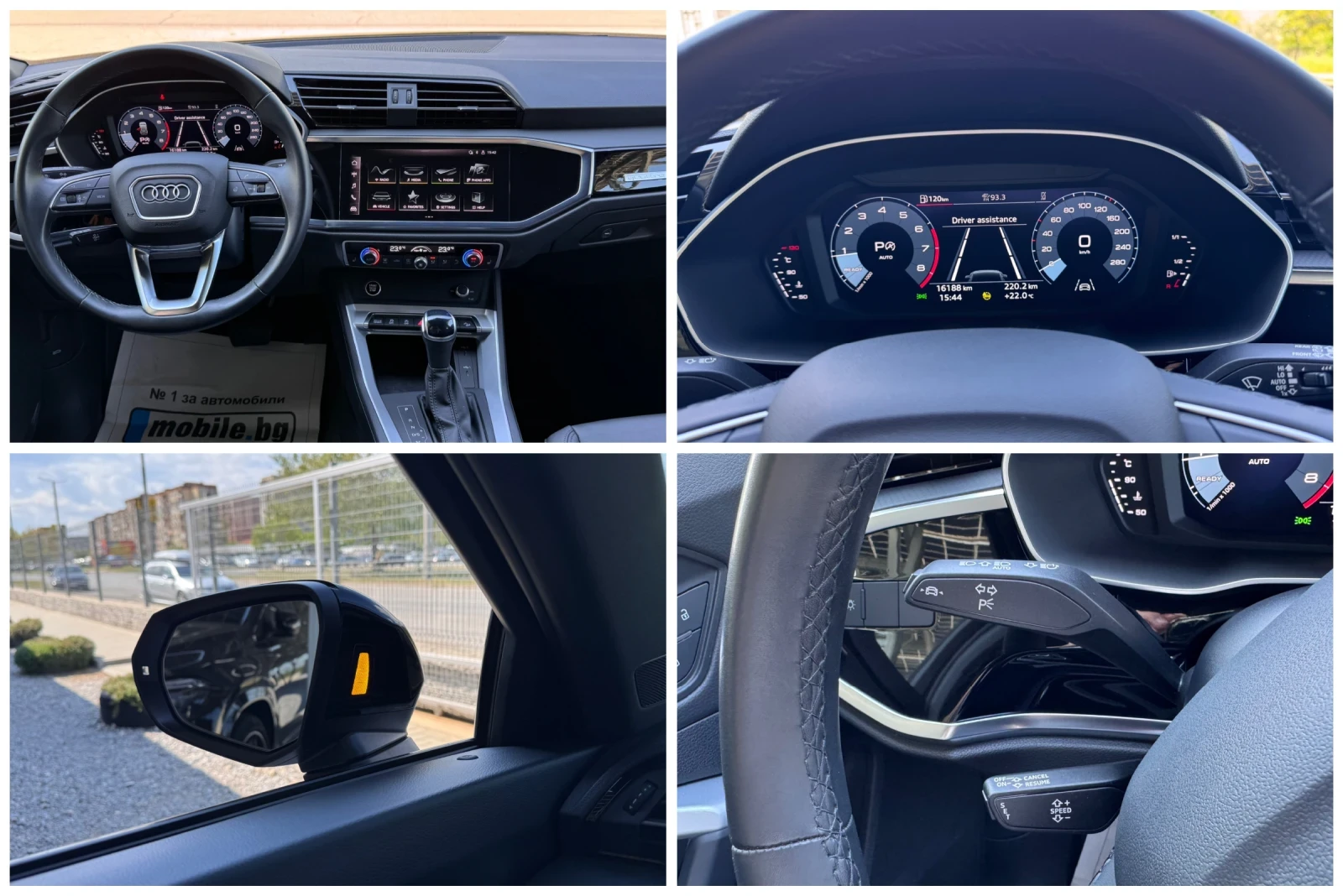 Audi Q3 45TFSI quattro 16хил.км* ПЕРФЕКТЕН* , снимка 16 - Автомобили и джипове - 54442050