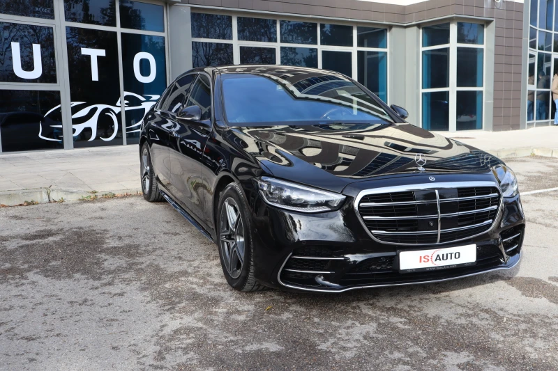 Mercedes-Benz S 580  AMG/Long/RSE/Pano/Burm/Alcantar/4Matic, снимка 3 - Автомобили и джипове - 48080361