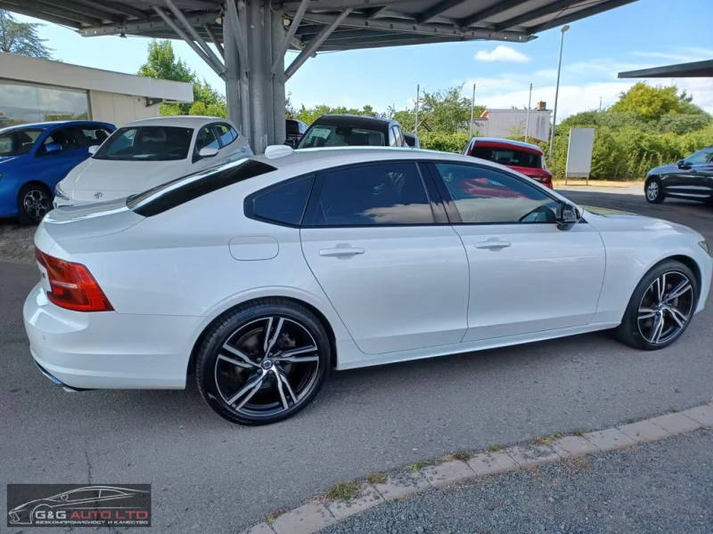Volvo S90 R-DESIGN/392HP/MEMO/B&W/360/AHK/HUD/NAVI/323g, снимка 4 - Автомобили и джипове - 51723529