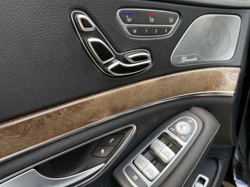 Mercedes-Benz S 550 РЕАЛНИ КМ* ПЕРФЕКТНА* BURMESTER, снимка 16 - Автомобили и джипове - 52046180