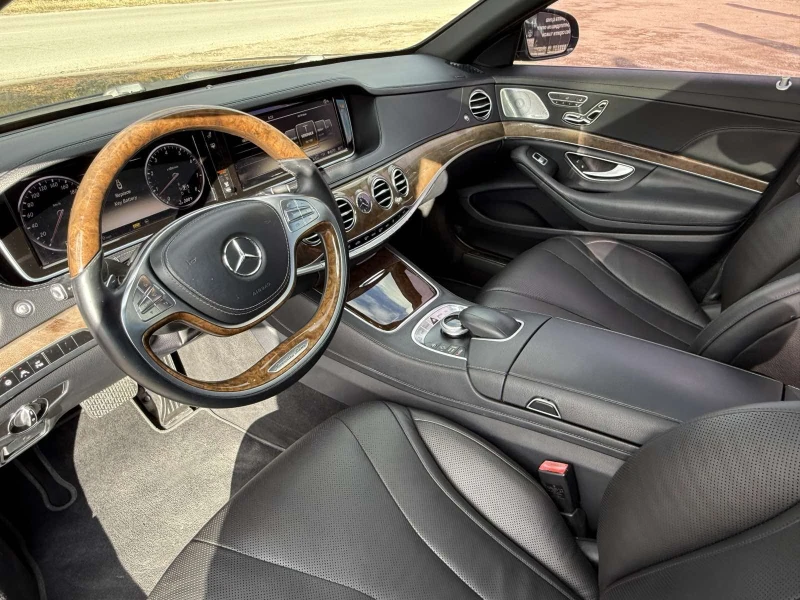 Mercedes-Benz S 550 РЕАЛНИ КМ* ПЕРФЕКТНА* BURMESTER, снимка 9 - Автомобили и джипове - 52046180
