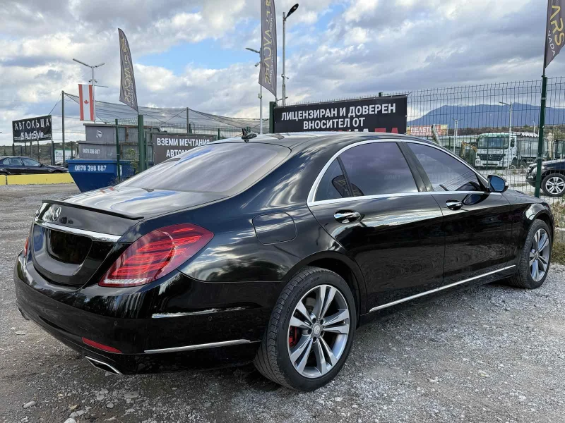 Mercedes-Benz S 550 РЕАЛНИ КМ* ПЕРФЕКТНА* BURMESTER, снимка 6 - Автомобили и джипове - 52046180