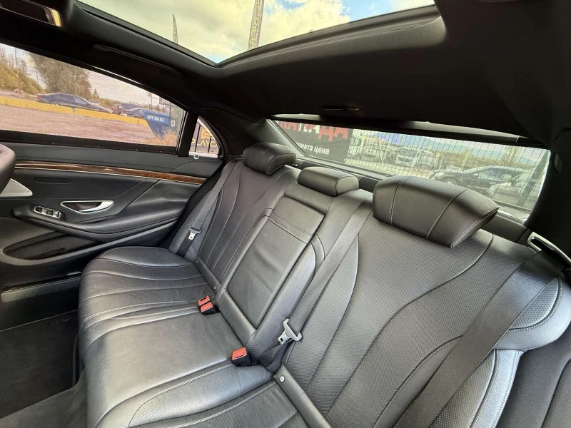 Mercedes-Benz S 550 РЕАЛНИ КМ* ПЕРФЕКТНА* BURMESTER, снимка 12 - Автомобили и джипове - 52046180