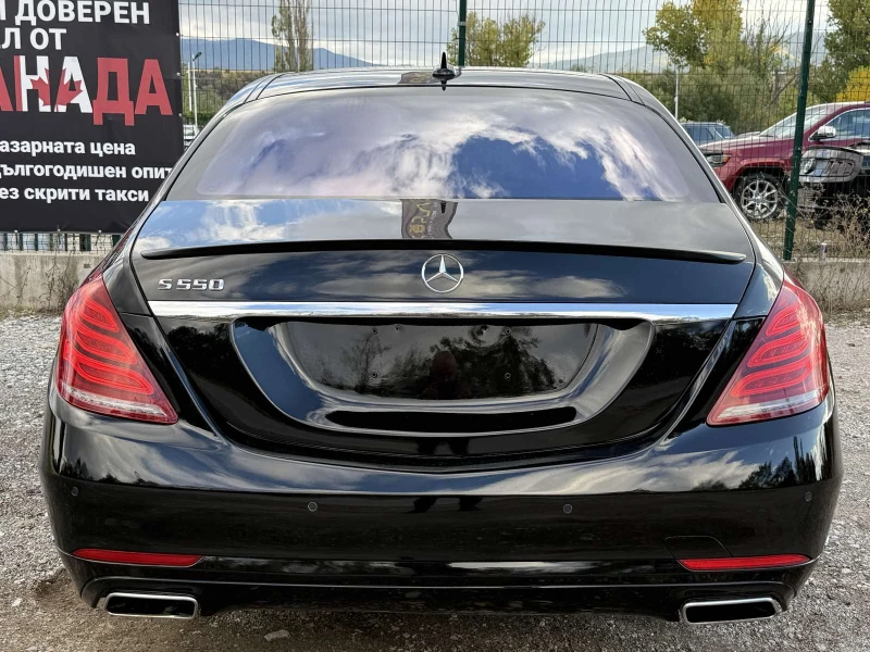 Mercedes-Benz S 550 РЕАЛНИ КМ* ПЕРФЕКТНА* BURMESTER, снимка 5 - Автомобили и джипове - 52046180