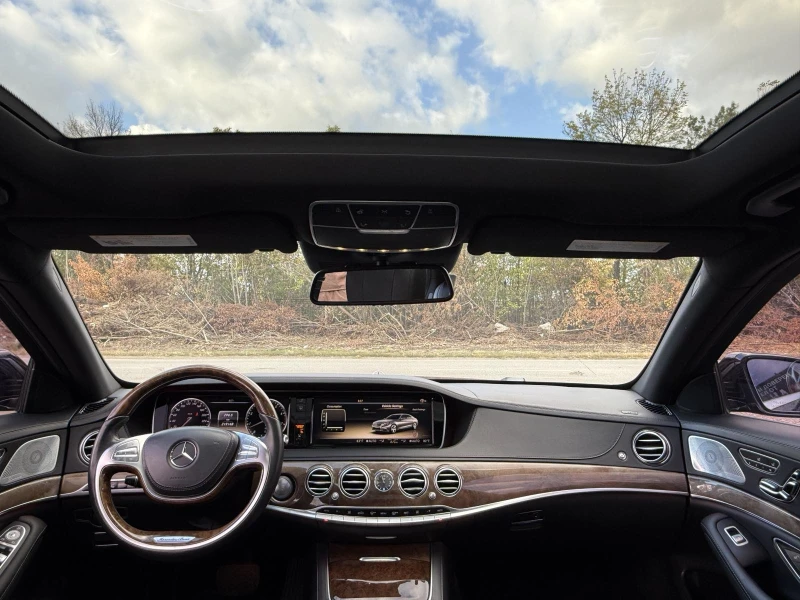 Mercedes-Benz S 550 РЕАЛНИ КМ* ПЕРФЕКТНА* BURMESTER, снимка 8 - Автомобили и джипове - 52046180