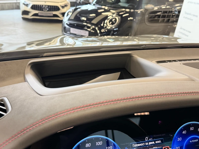 Mercedes-Benz EQS 450 4M AMG HYPERSCREEN HEAD UP BURM PANO 360 CAM, снимка 8 - Автомобили и джипове - 52698449