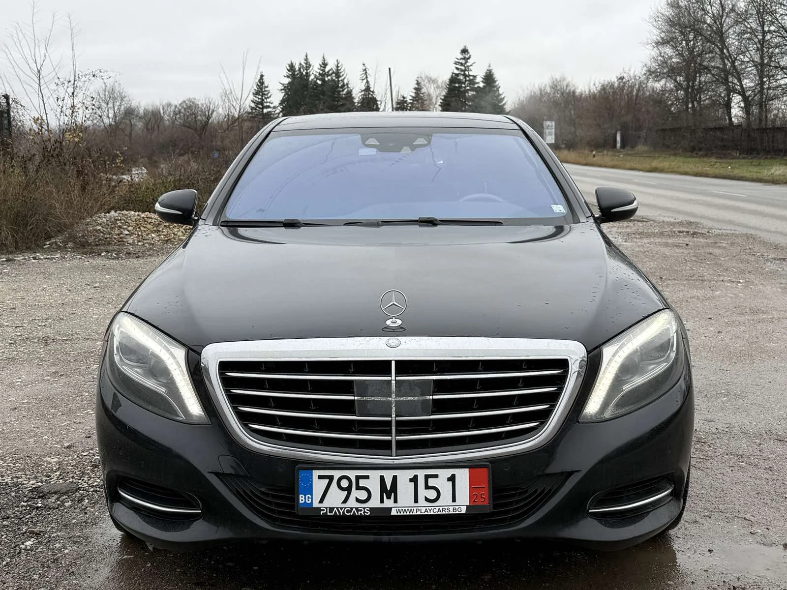 Mercedes-Benz S 550 РЕАЛНИ КМ* ПЕРФЕКТНА* BURMESTER, снимка 1