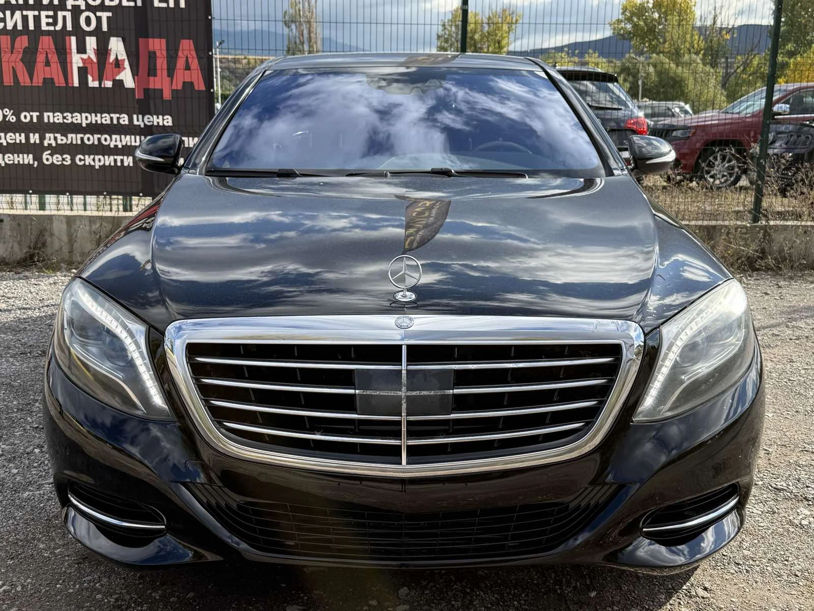 Mercedes-Benz S 550 РЕАЛНИ КМ* ПЕРФЕКТНА* BURMESTER, снимка 1