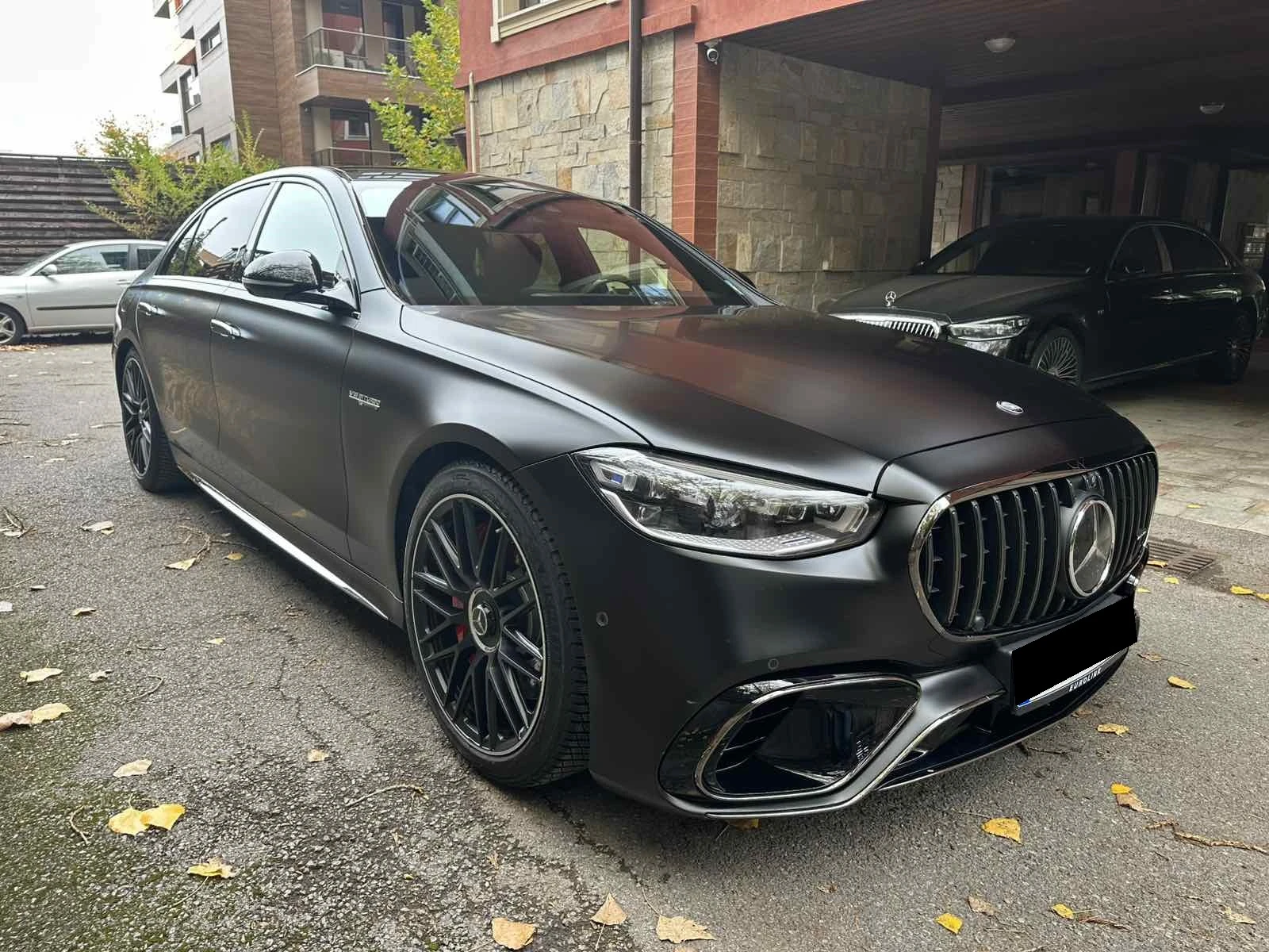 Mercedes-Benz S 63 AMG 4M L AMG Burmester 4D Карбон FULL гаранция  - изображение 2