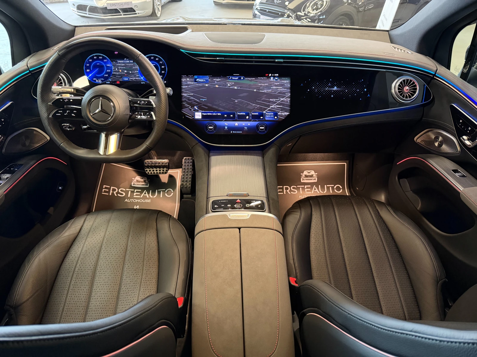 Mercedes-Benz EQS 450 4M AMG HYPERSCREEN HEAD UP BURM PANO 360 CAM - изображение 6