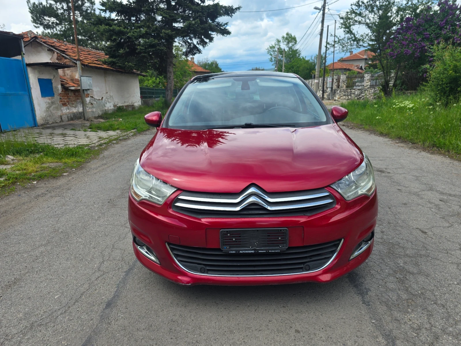 Citroen C4 2.0HDI  Италия PANORAMA КОЖА NAVI, снимка 2 - Автомобили и джипове - 55692459
