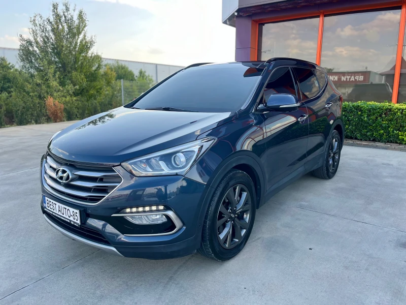 Hyundai Santa fe 2.2 CDRI, обдухване, подгряване, 360%, Гаранция, снимка 1 - Автомобили и джипове - 45826451