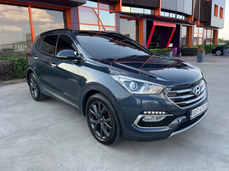 Hyundai Santa fe 2.2 CDRI, обдухване, подгряване, 360%, Гаранция, снимка 3 - Автомобили и джипове - 45826451