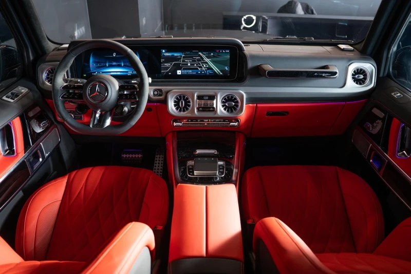 Mercedes-Benz G 63 AMG V8, снимка 9 - Автомобили и джипове - 52849533