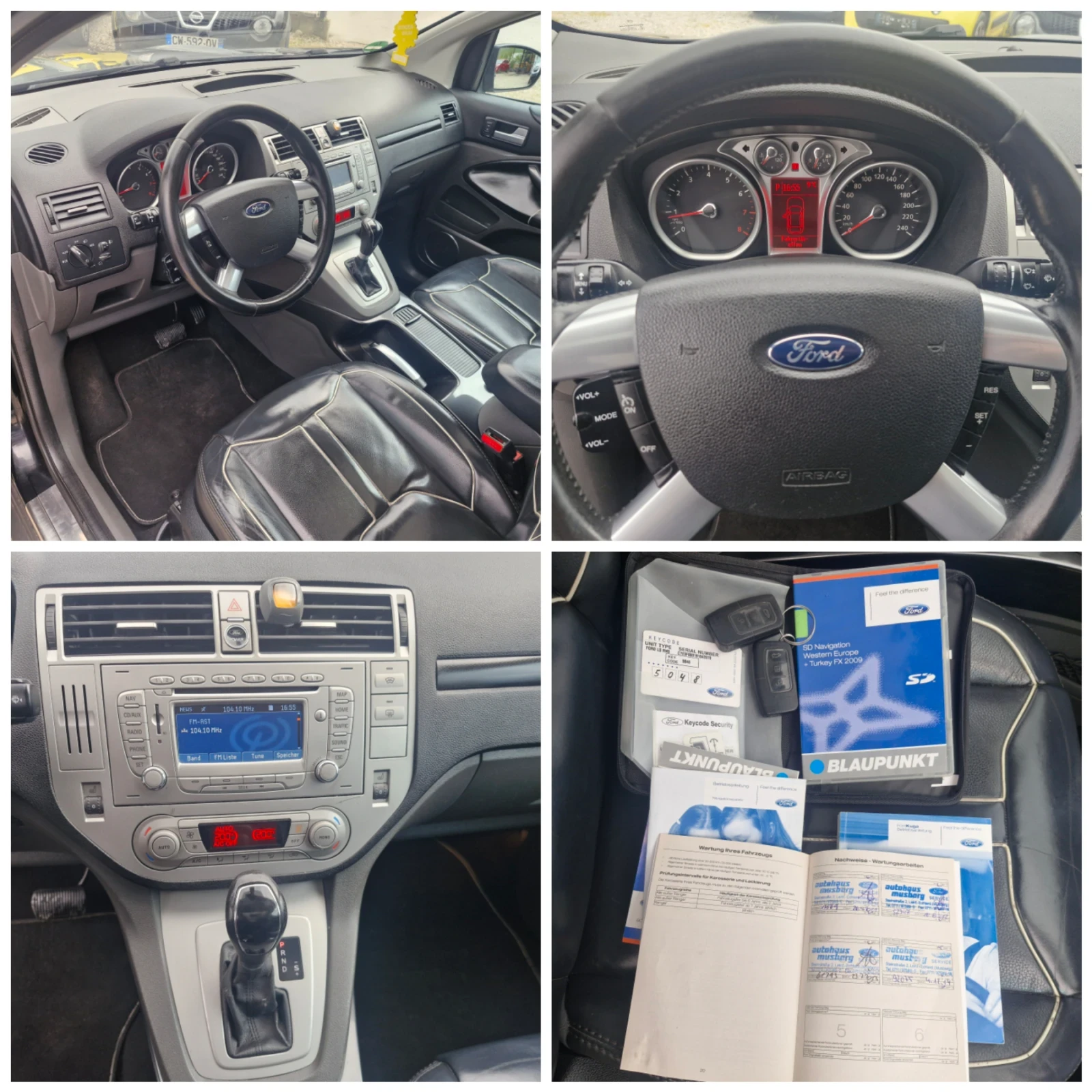 Ford Kuga 2, 5* AC* NAVI* PANO* PDC* КОЖА* 4-4 * AUT* TUV, снимка 16 - Автомобили и джипове - 54295843