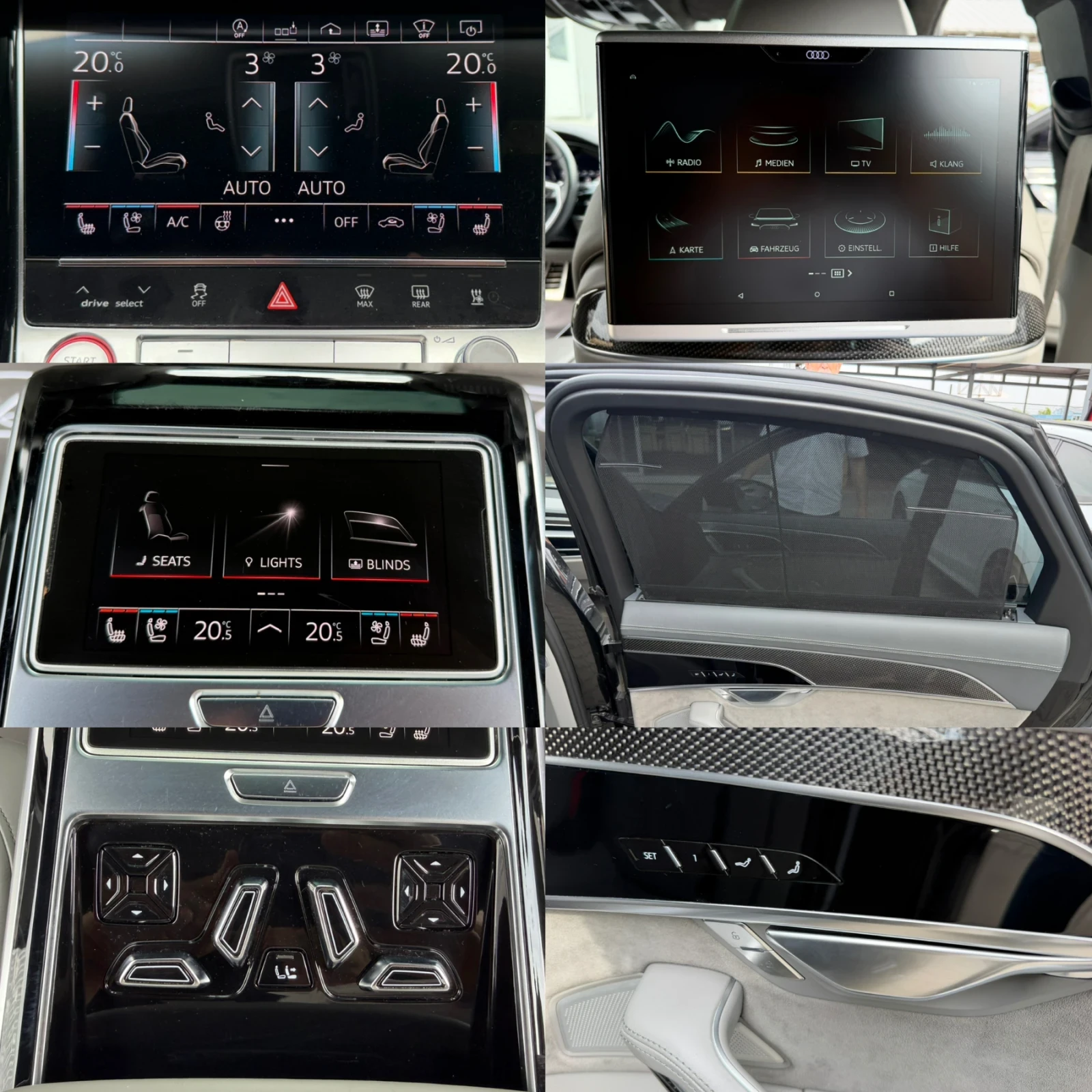 Audi S8 LASER#3xTV#CARBON#B&O-ADVANCED#NARDO#FULL FULL, снимка 12 - Автомобили и джипове - 55966804