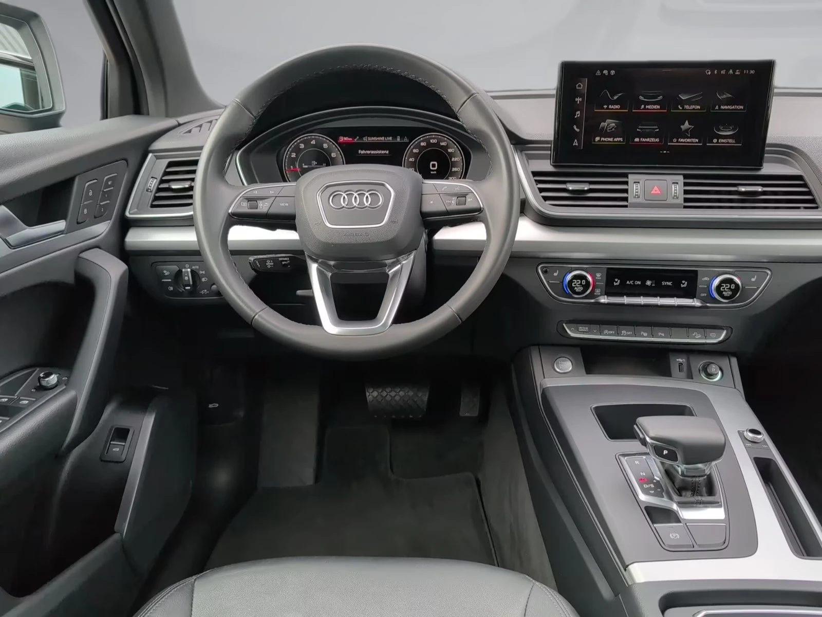 Audi Q5 QUATTRO/265HP/STRONIC/BLACK/PANO/360/MEMO/AHK/279q, снимка 9 - Автомобили и джипове - 54477258