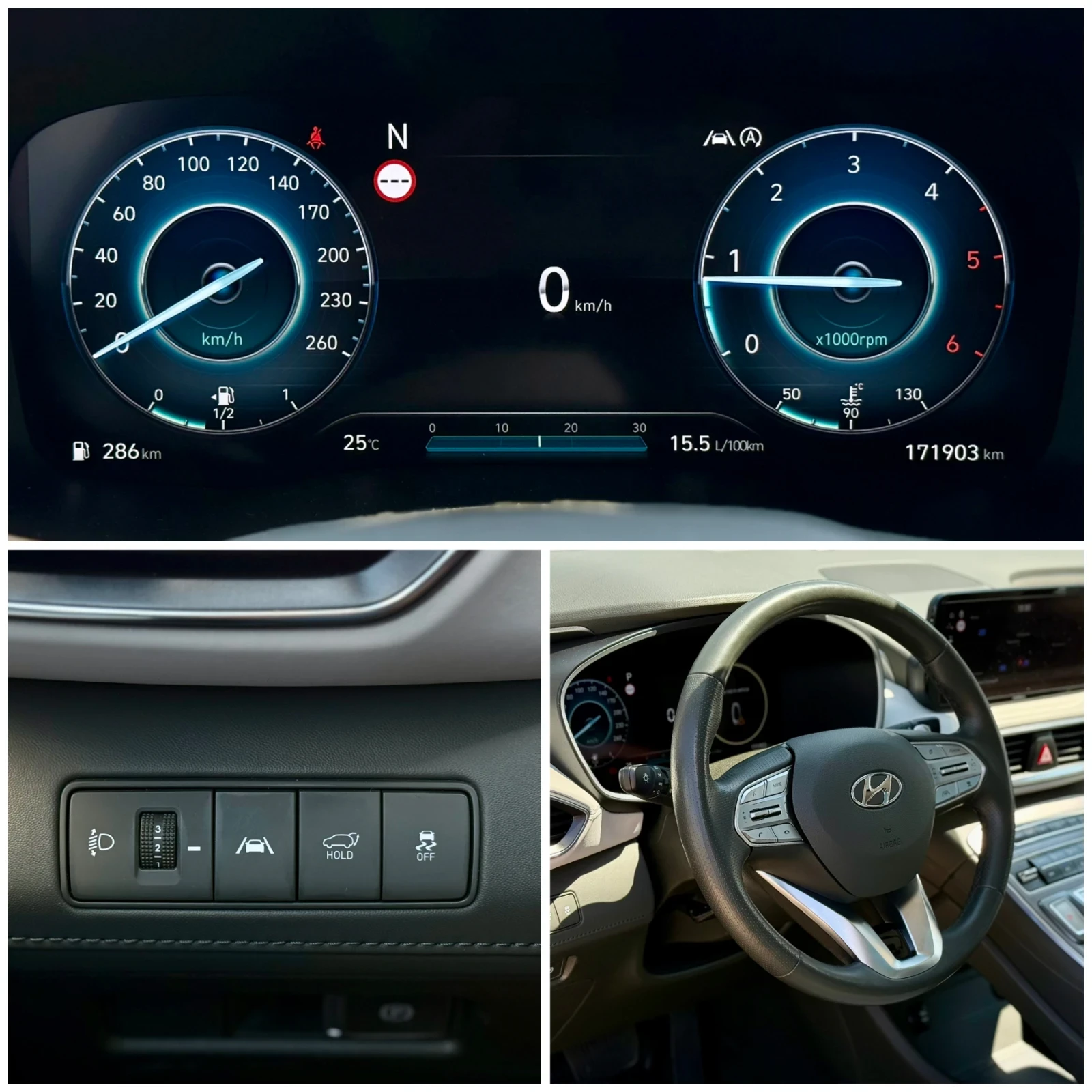 Hyundai Santa fe HEAD UP/4x4/FACE/PANORAMA/SIGNATURE | Mobile.bg � ����������� 8