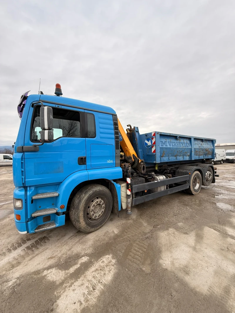Man Tga 26.430 6х2 МУЛТИЛИФТ С КРАН, снимка 10 - Камиони - 53518879