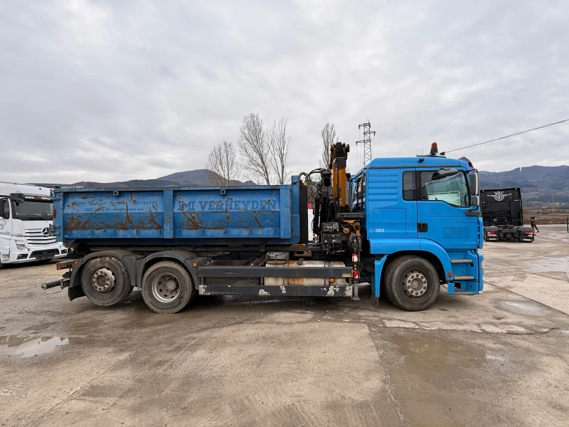 Man Tga 26.430 6х2 МУЛТИЛИФТ С КРАН, снимка 7 - Камиони - 53518879