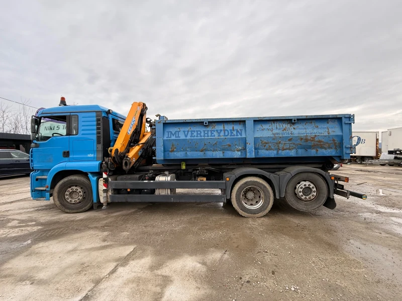 Man Tga 26.430 6х2 МУЛТИЛИФТ С КРАН, снимка 9 - Камиони - 53518879