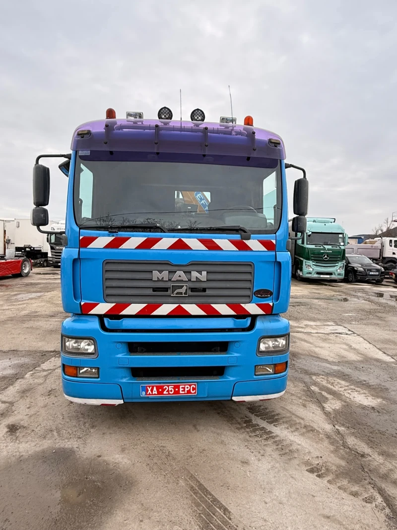 Man Tga 26.430 6х2 МУЛТИЛИФТ С КРАН, снимка 3 - Камиони - 53518879