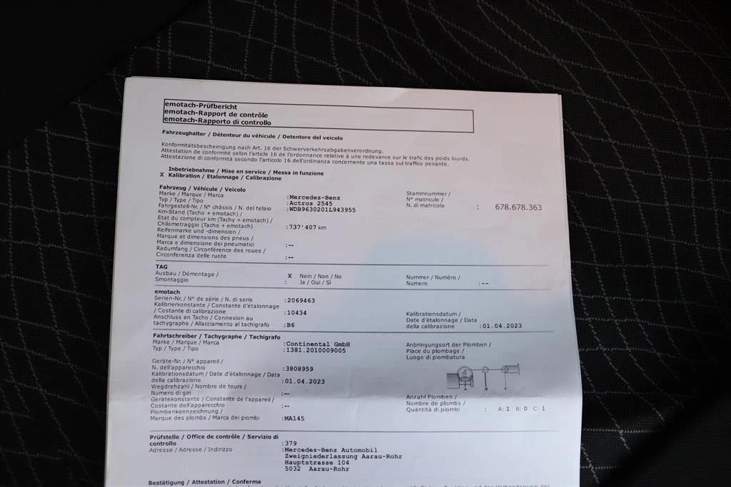 Mercedes-Benz Actros 2545 Retarder | Mobile.bg   16