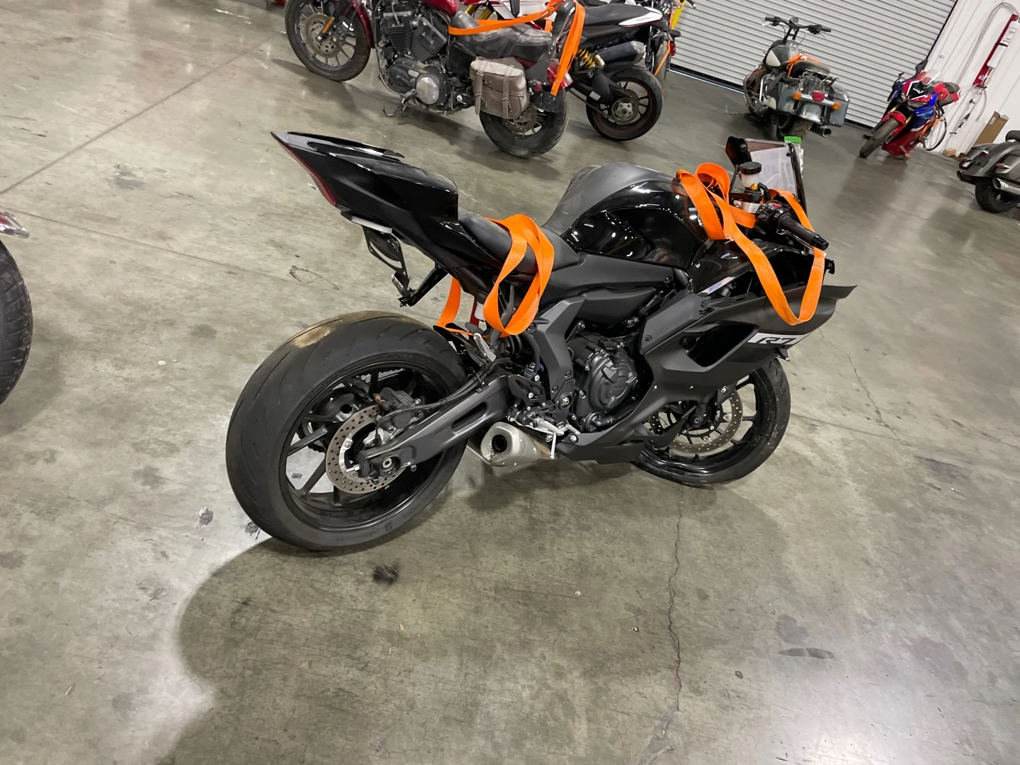 Yamaha YZF-R7 ДВИГАТЕЛ РАБОТИ КРИВА ПРЕДНИЦА - изображение 7
