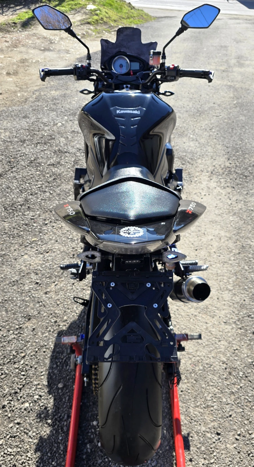 Kawasaki Z 750i A2 35KW, снимка 7 - Мотоциклети и мототехника - 53876270