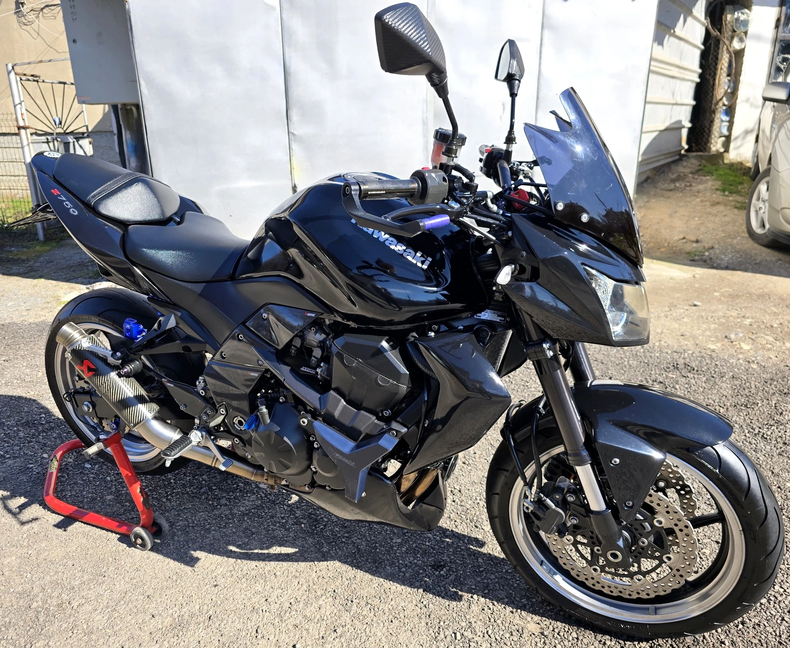 Kawasaki Z 750i A2 35KW, снимка 4 - Мотоциклети и мототехника - 53876270