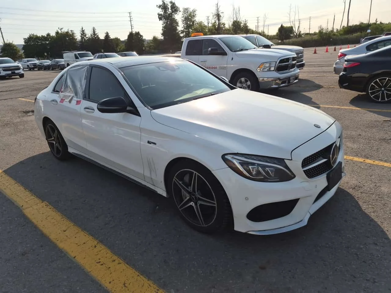 Mercedes-Benz C 43 AMG * АВТОКРЕДИТ БЕЗ ПЪРВОНАЧАЛНА ВНОСКА* , снимка 2 - Автомобили и джипове - 55636534
