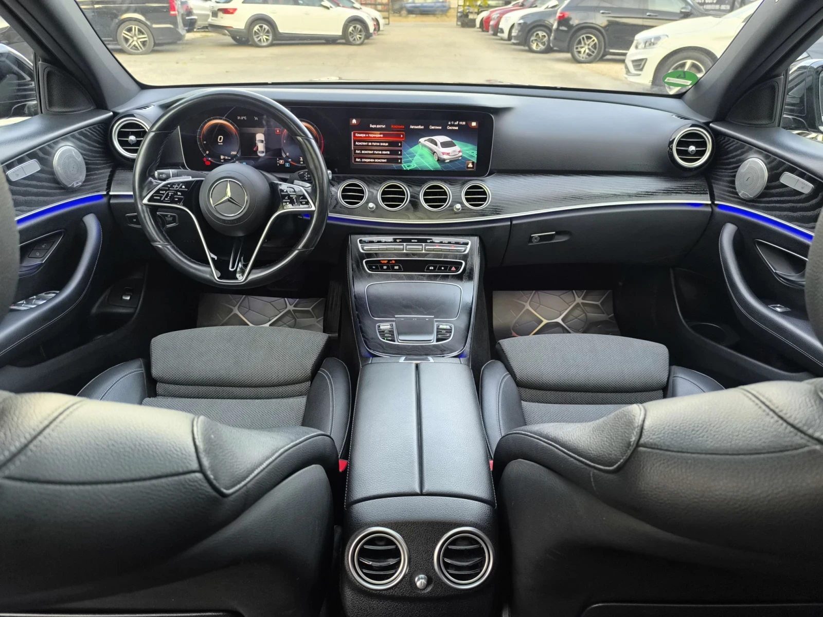 Mercedes-Benz E 220 D AMG LINE FACELIFT ПАНОРАМА ГЕРМАНИЯ , снимка 7 - Автомобили и джипове - 55657892
