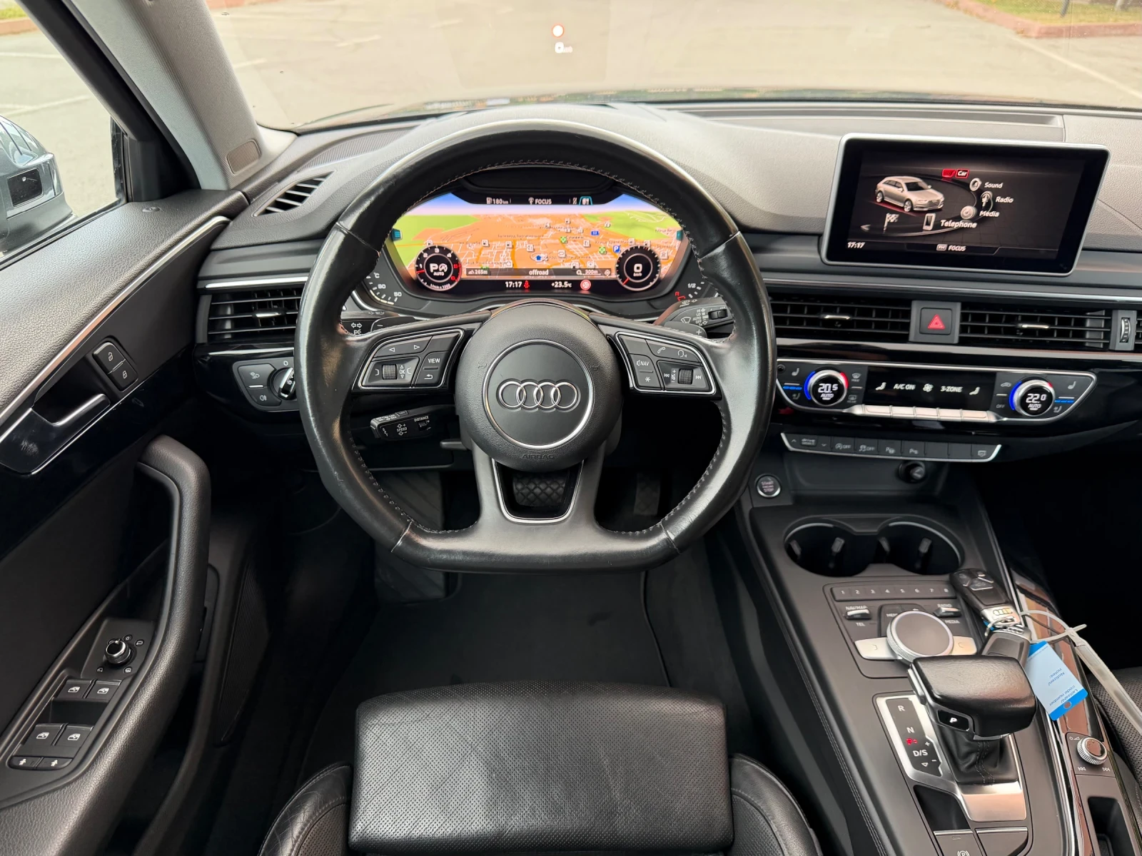 Audi A4 3.0TDI Quattro/S-Line/B&O/360/Обдухване/HUD/Matrix, снимка 9 - Автомобили и джипове - 56105960